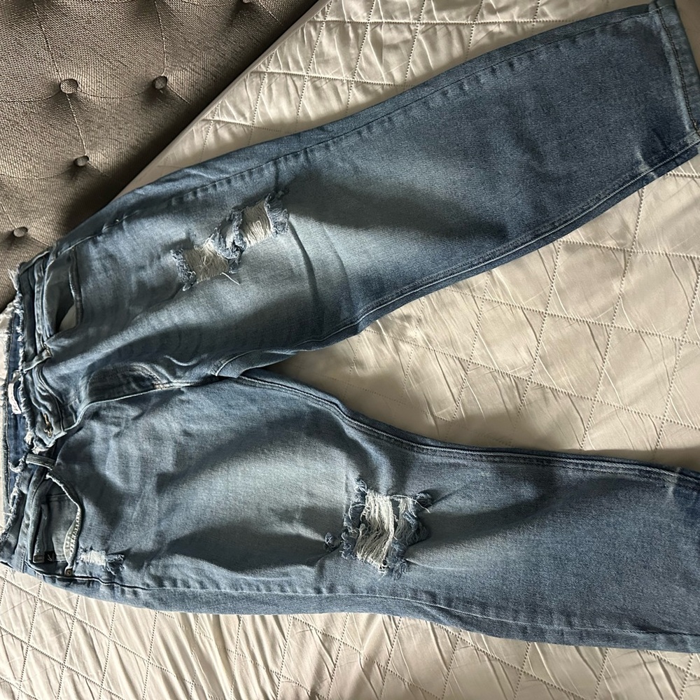 Maurices Light Blue Relaxed Jeans